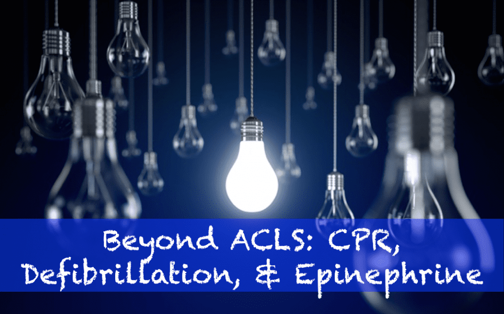 beyond acls cpr defibrillation