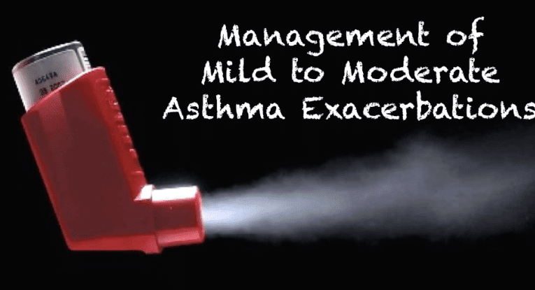 Management Of Mild To Moderate Asthma Exacerbations Rebel Em