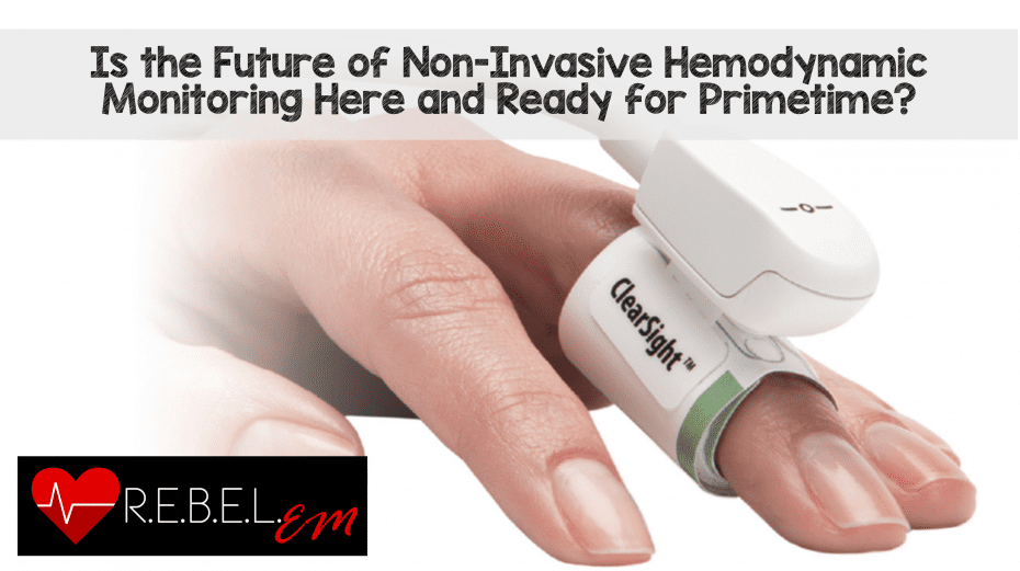 What Is Non Invasive Hemodynamic Monitoring