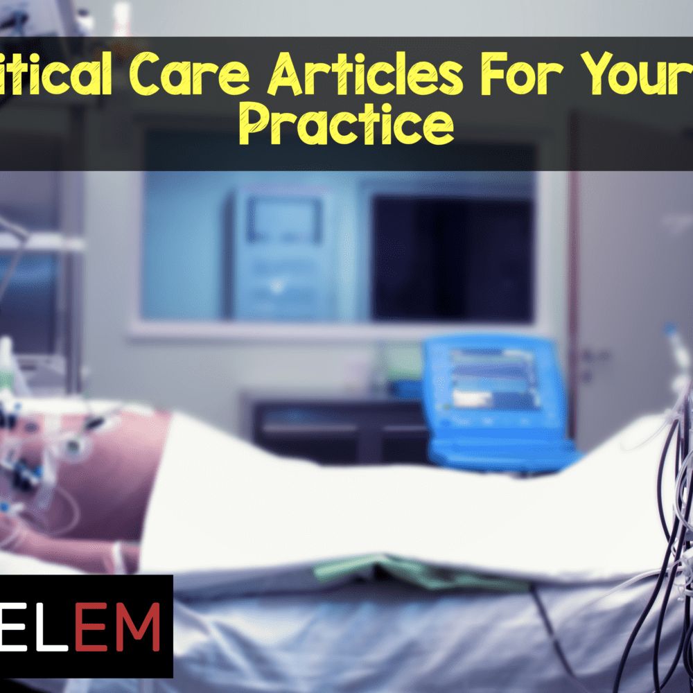 literature review on critical care