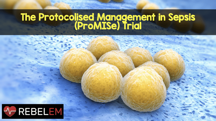 The Protocolised Management in Sepsis (ProMISe) Trial - REBEL EM ...