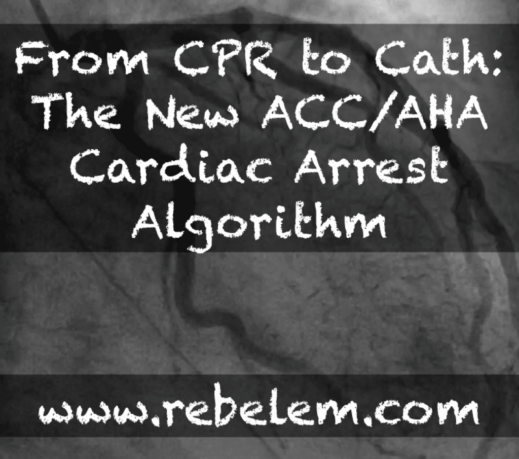 Cardiac Arrest - REBEL EM - Emergency Medicine Blog