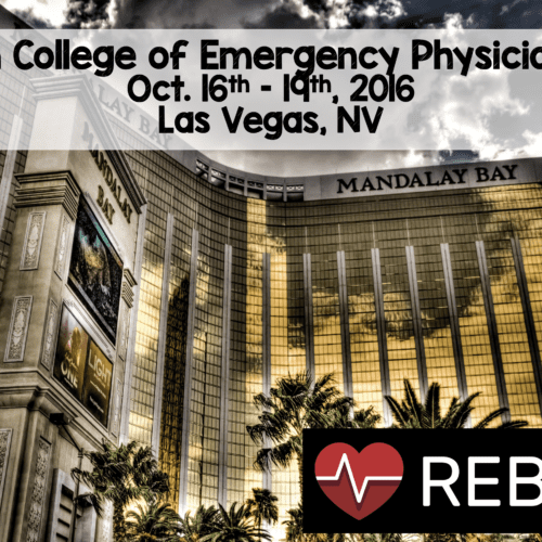 American College of Emergency Physicians (ACEP) Conference 2016 MED