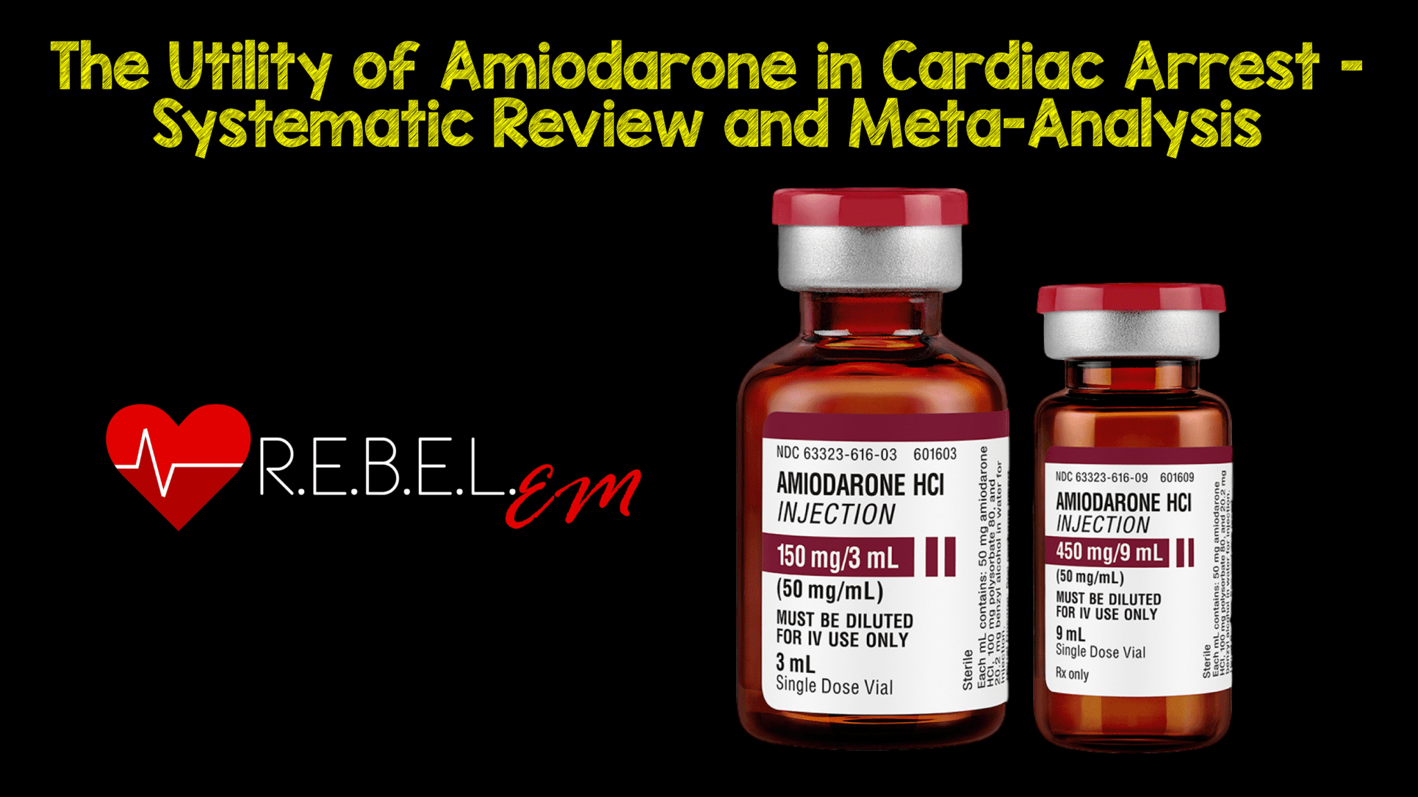 The Utility of Amiodarone in Cardiac Arrest Systematic Review and