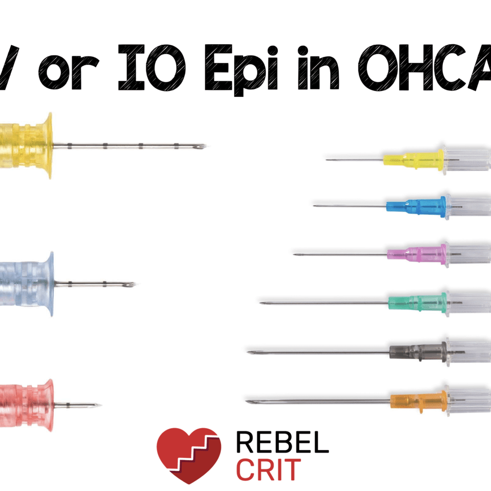 Iv Or Io Epi In Ohca? – Med-tac International Corp.