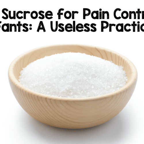 Oral Sucrose for Pain Control in Infants A Useless Practice? MEDTAC