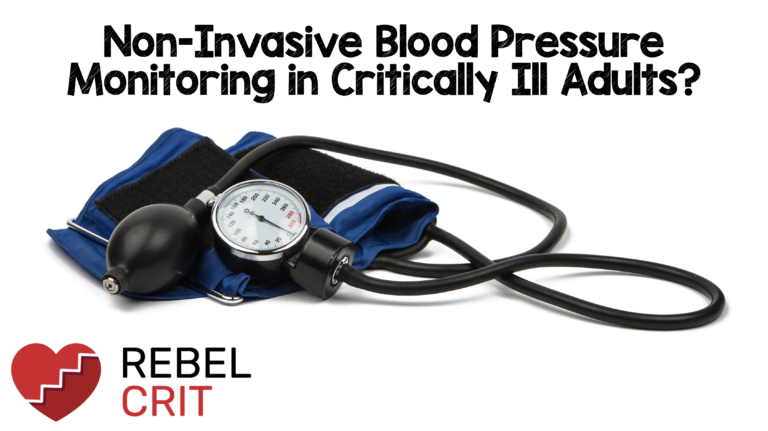 Non-Invasive Blood Pressure Monitoring In Critically Ill Adults ...