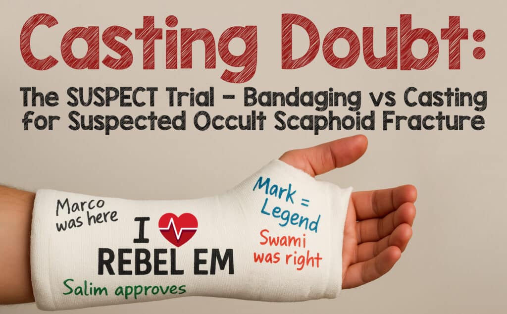 Casting Doubt: The SUSPECT Trial — Bandaging Vs. Casting for Suspected ...